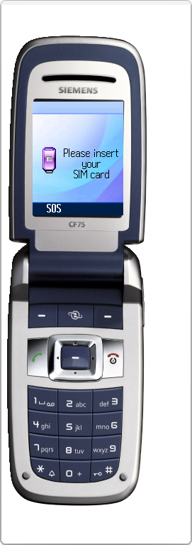 Siemens CF75: скриншот 1