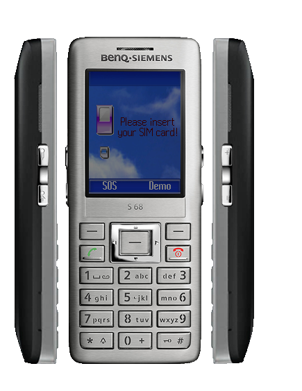 BenQ-Siemens S68: скриншот 1