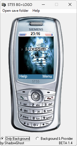 ST55 BG Maker: скриншот 1
