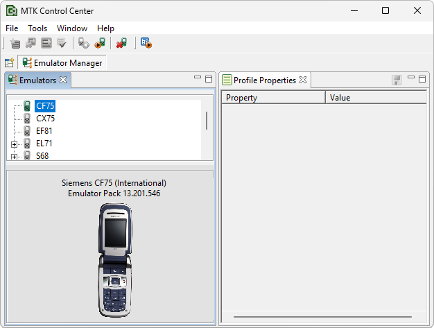Siemens Mobility Toolkit / BenQ Mobile Toolkit: screenshot 1