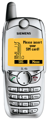 Siemens SL45i: screenshot 1