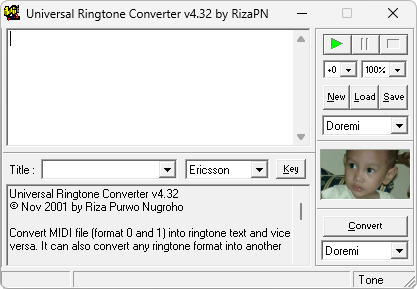 Universal Ringtone Converter: screenshot 1